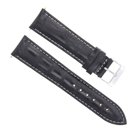 panerai black band 24mm|panerai watch straps.